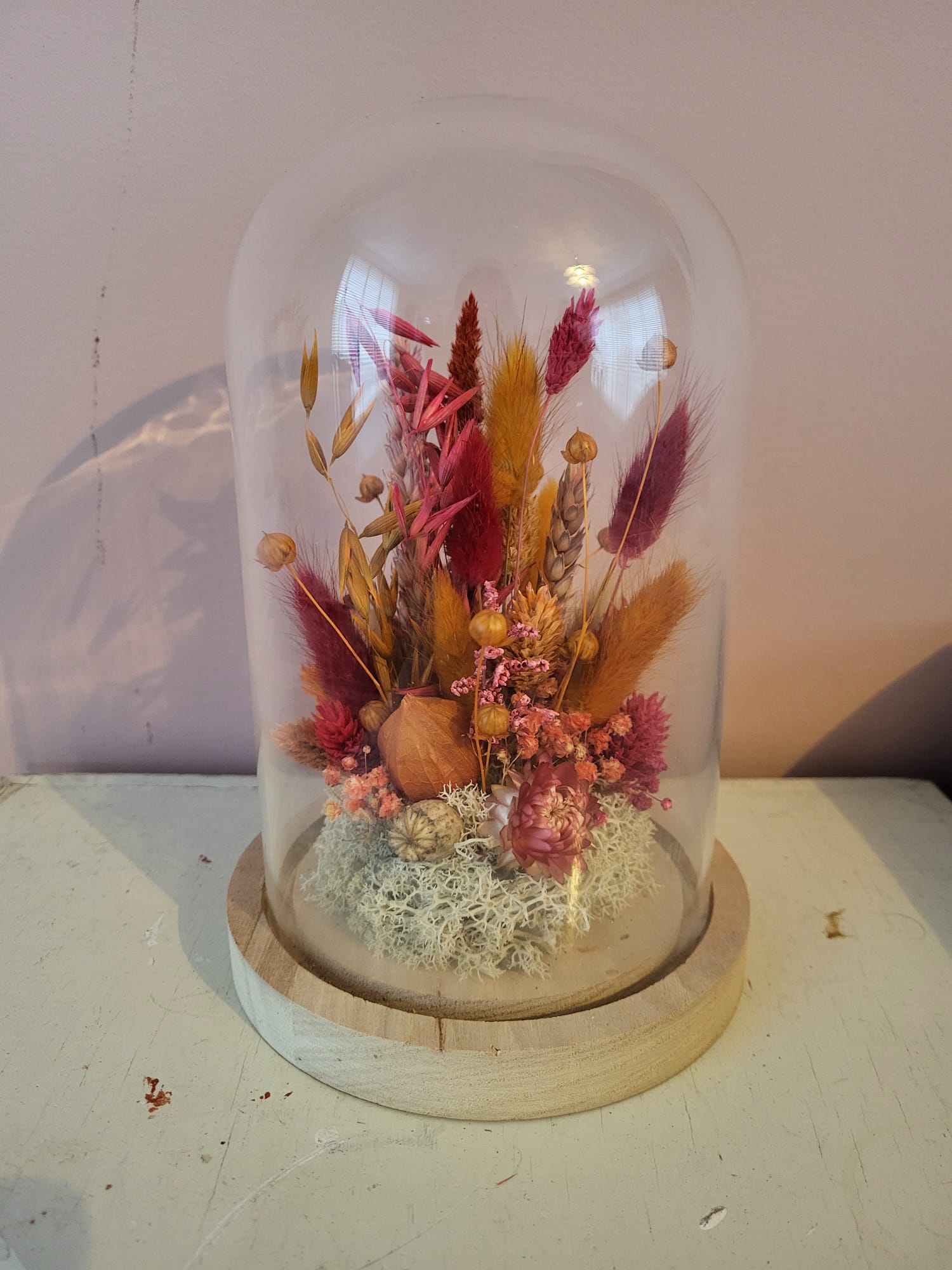 Stolp bonte kleuren 21 cm